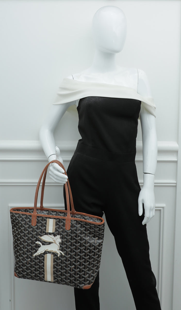 Goyard Bicolor Goyardine Artois Super Dog PM Bag