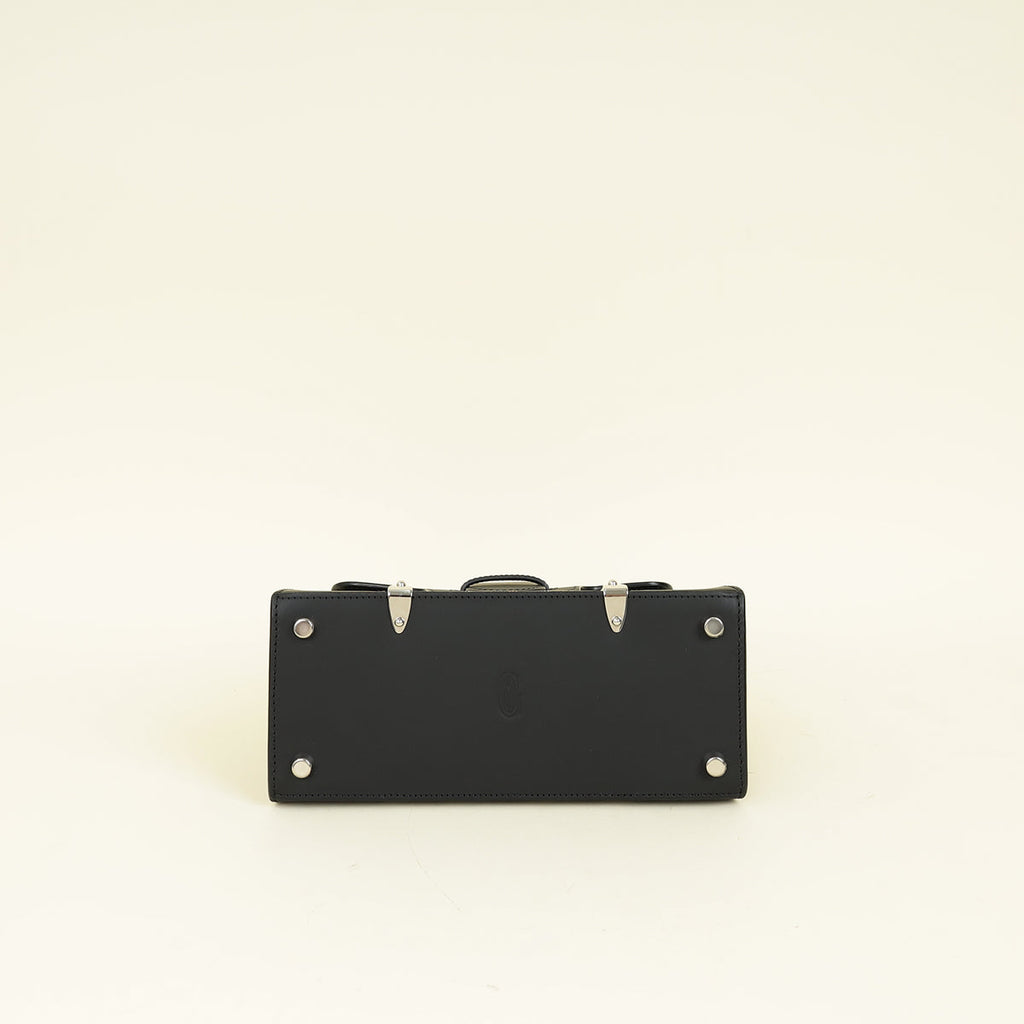 Goyard Black Saigon Mini Structure Bag