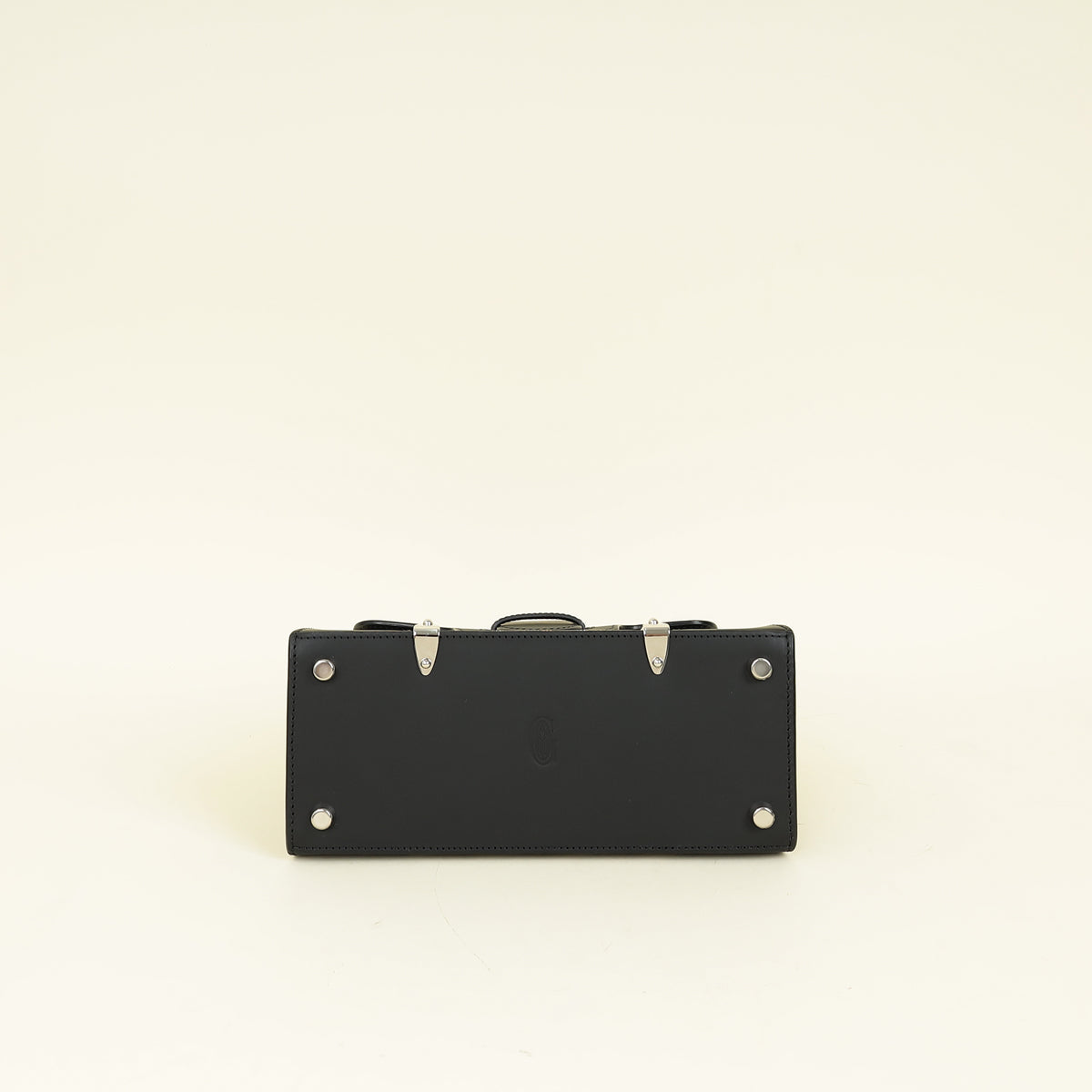 Goyard Black Saigon Mini Structure Bag