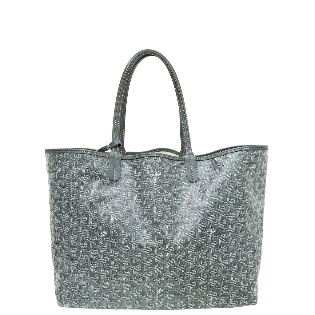 Goyard Grey Goyardine Saint Louis PM Bag