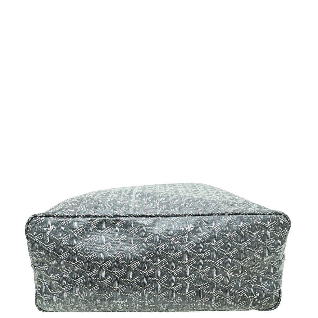Goyard Grey Goyardine Saint Louis PM Bag