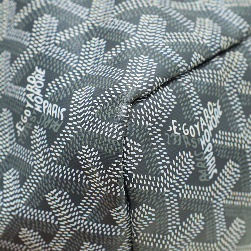 Goyard Grey Goyardine Saint Louis PM Bag