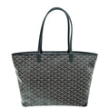 Goyard Black Goyardine Artois MM Bag