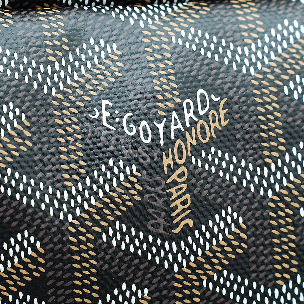 Goyard Black Goyardine Artois MM Bag
