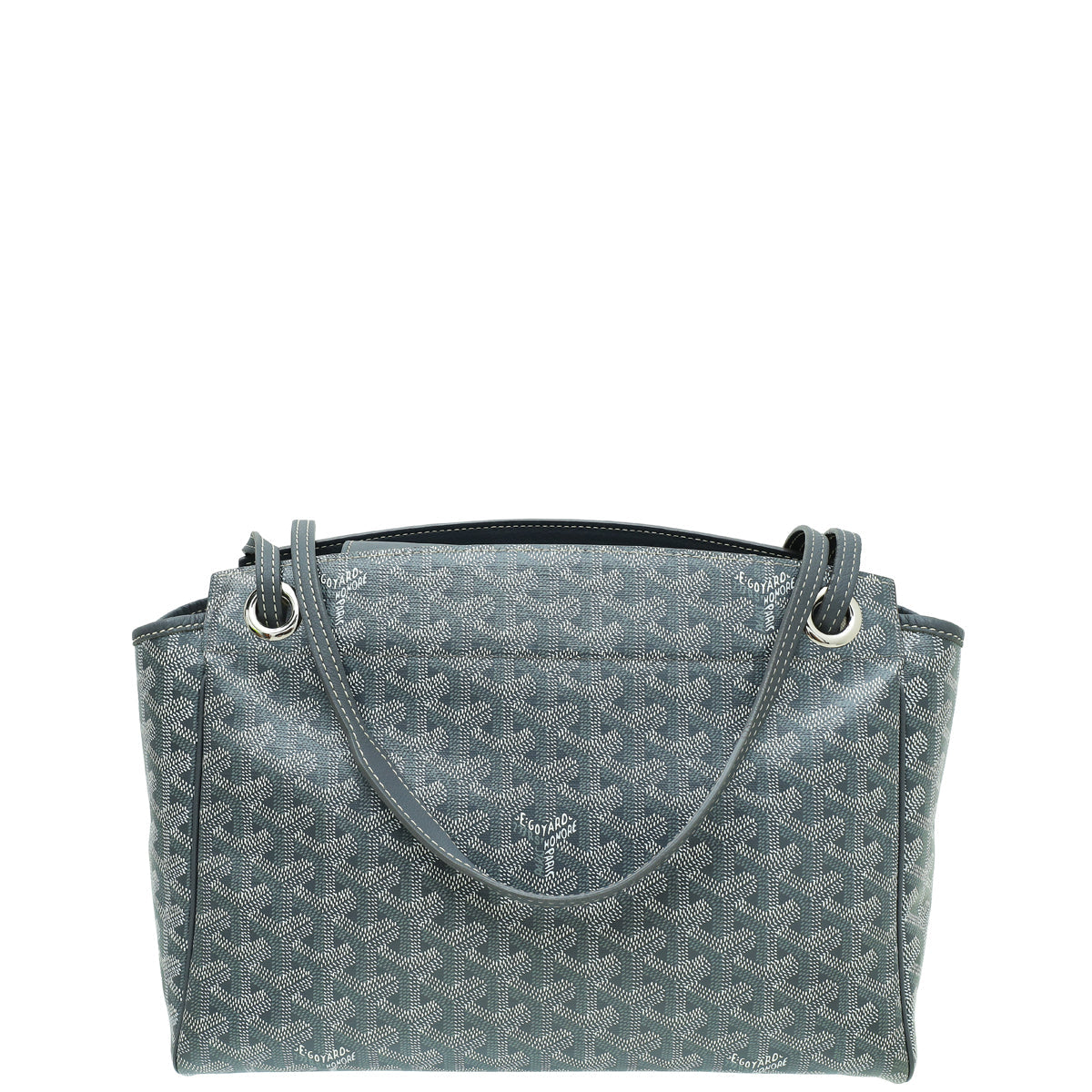 Goyard Grey Goyardine Rouette Souple Tote PM Bag