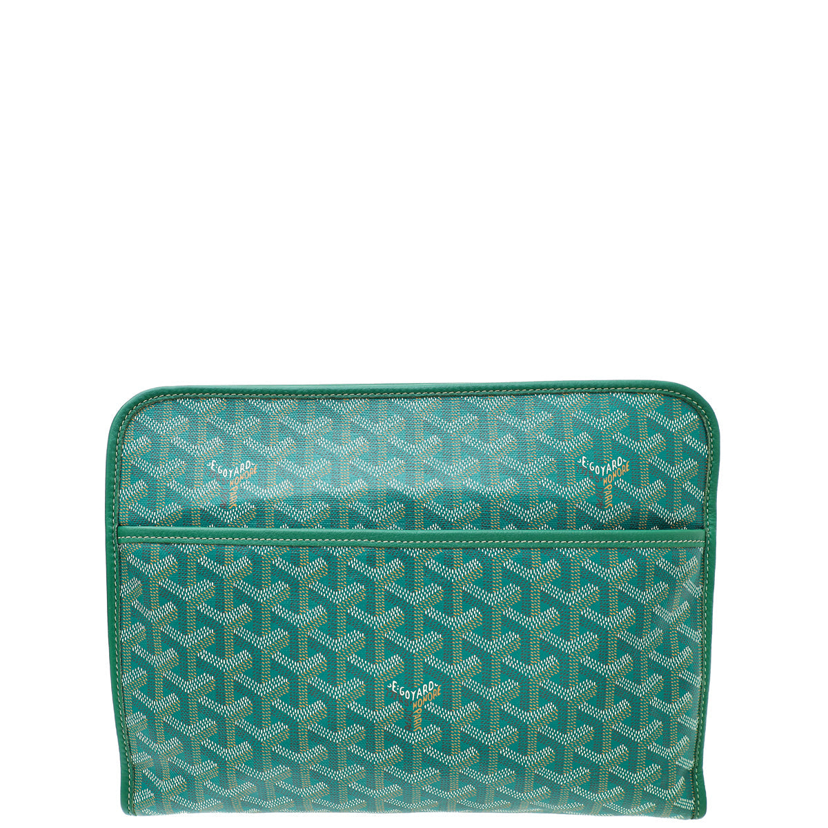 Goyard Green Goyardine Jouvence GM Bag
