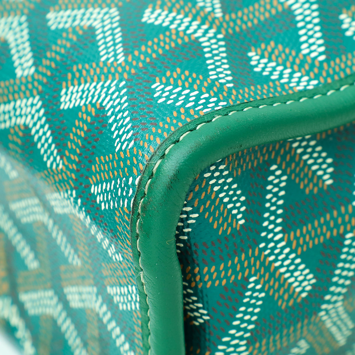 Goyard Green Goyardine Jouvence GM Bag