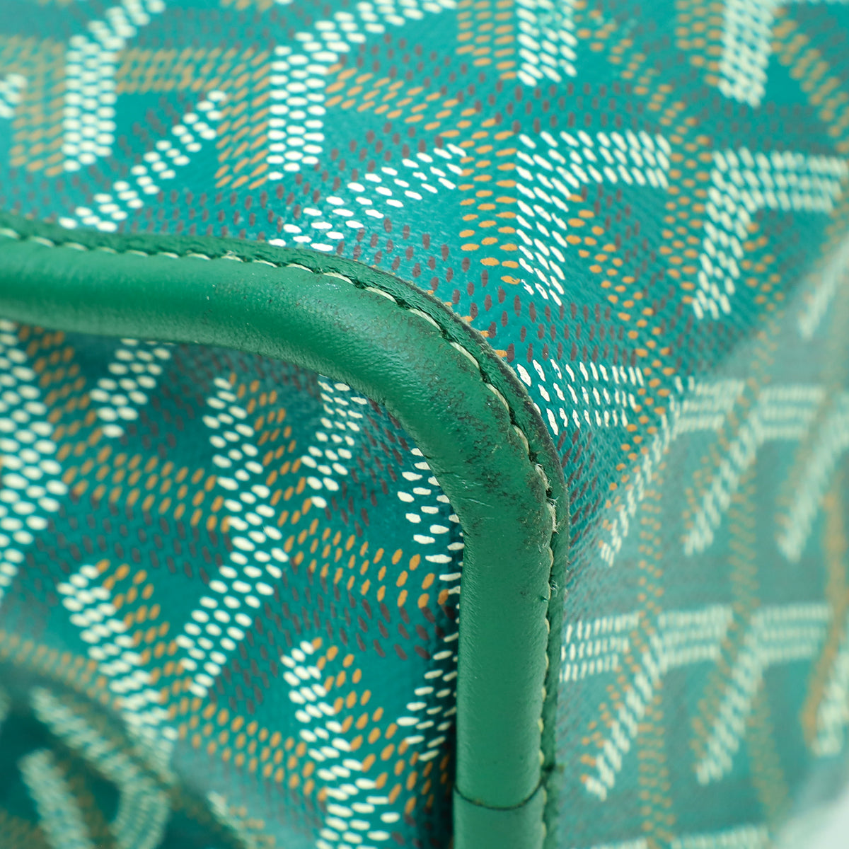 Goyard Green Goyardine Jouvence GM Bag