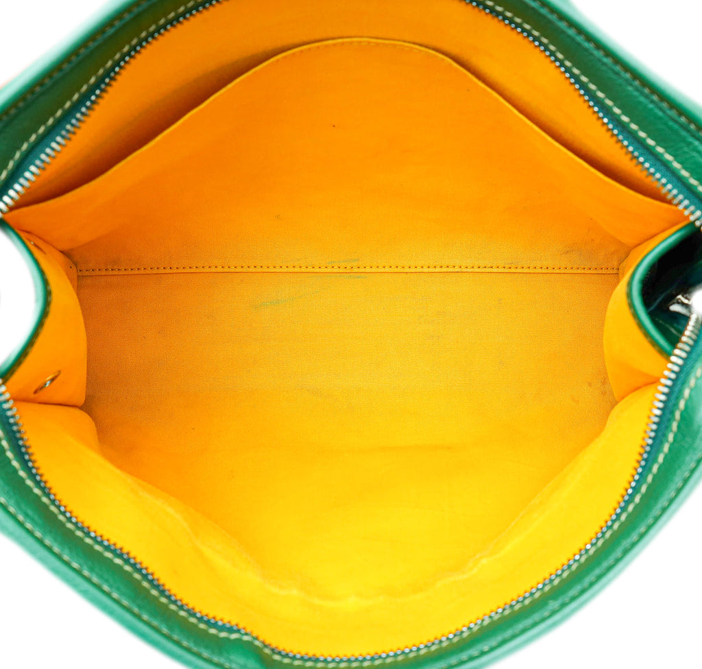 Goyard Green Goyardine Jouvence GM Bag