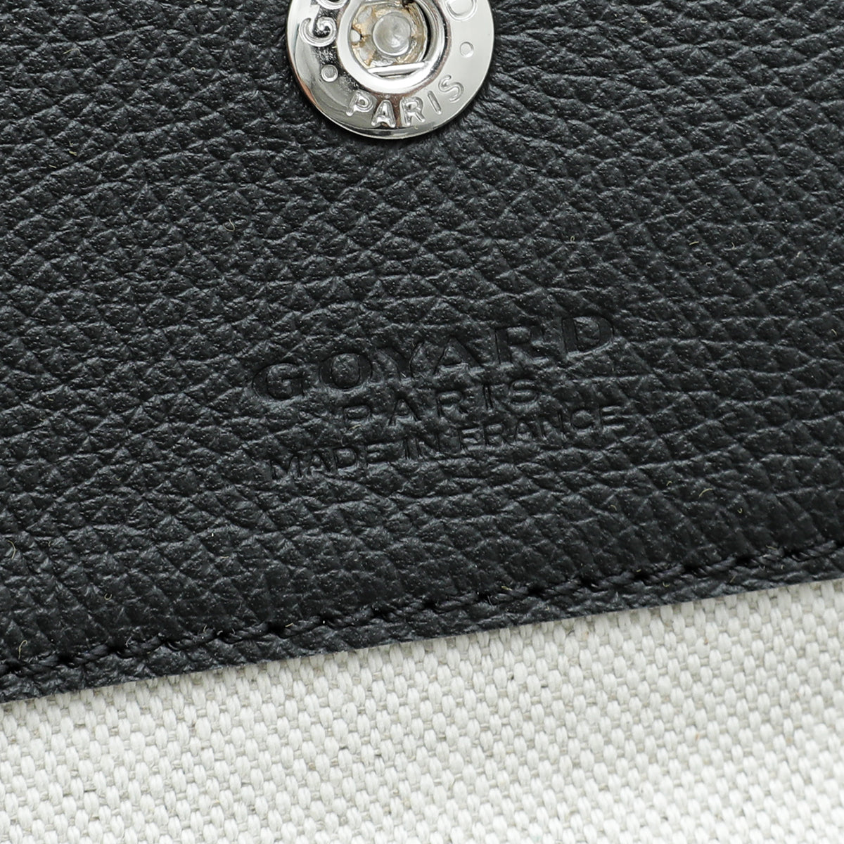 Goyard Noir Saint Louis PM Bag