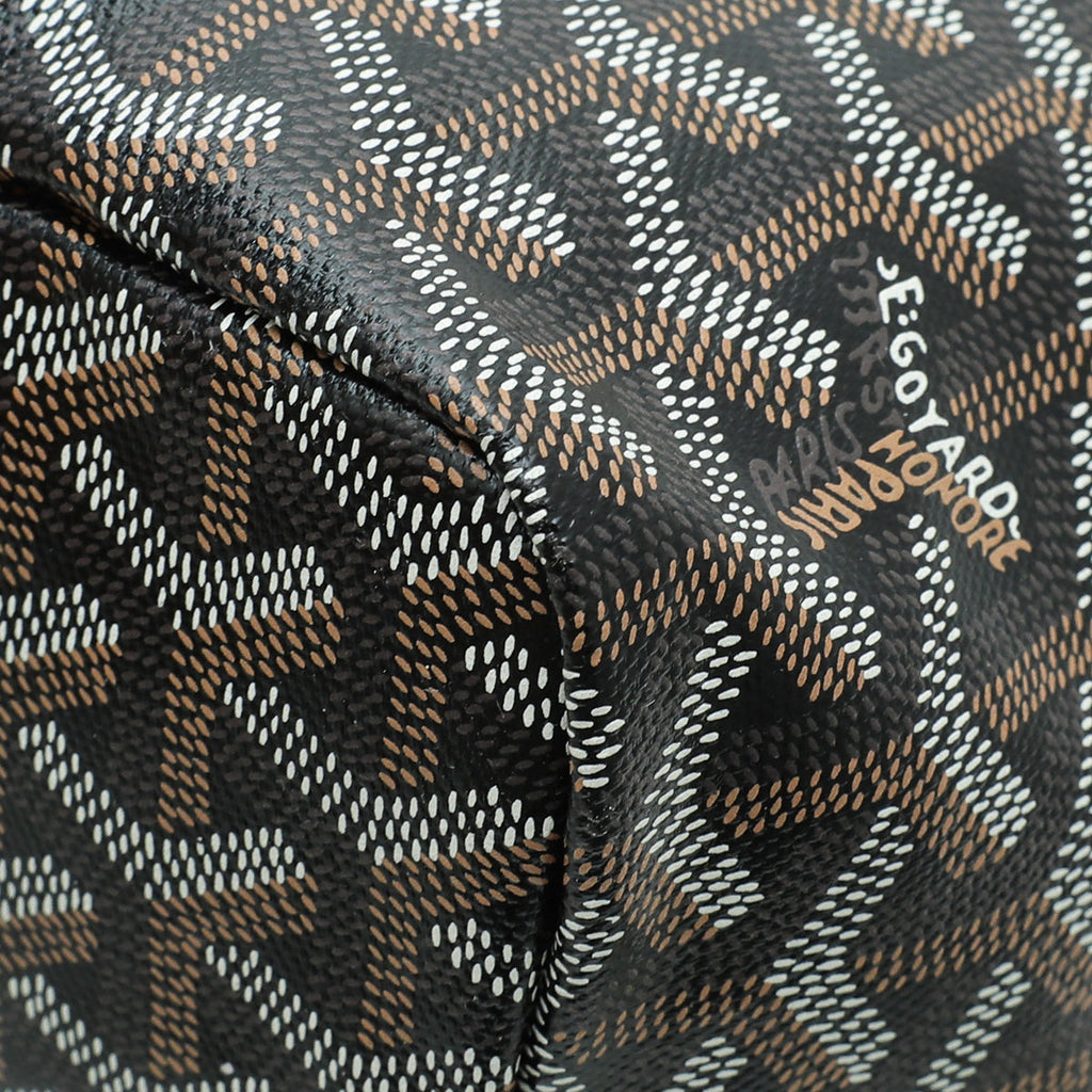 Goyard Noir Saint Louis PM Bag