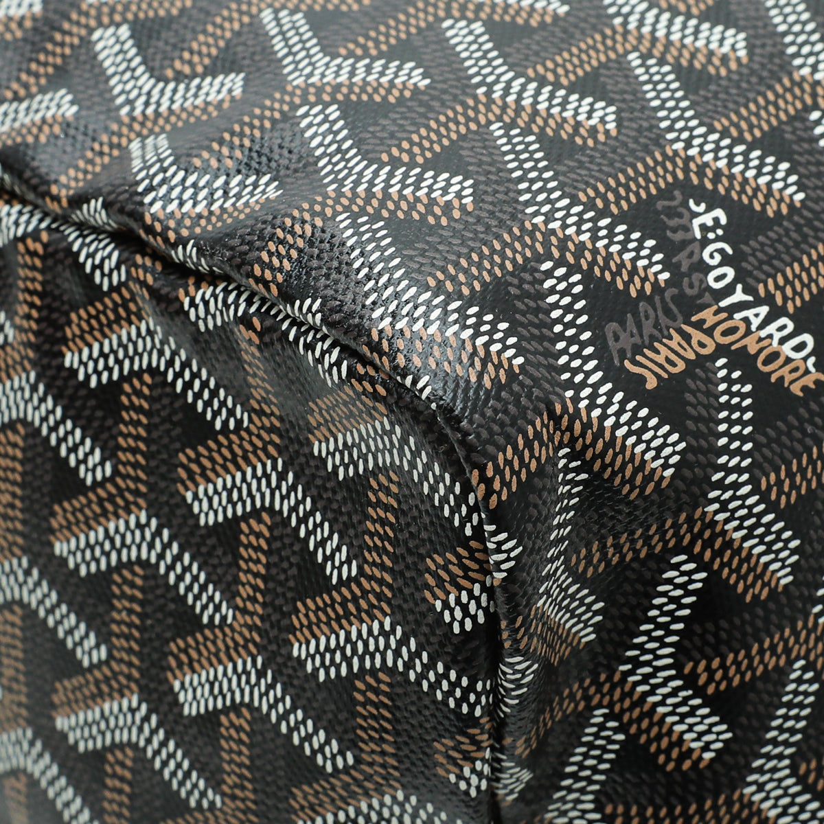 Goyard Noir Saint Louis PM Bag