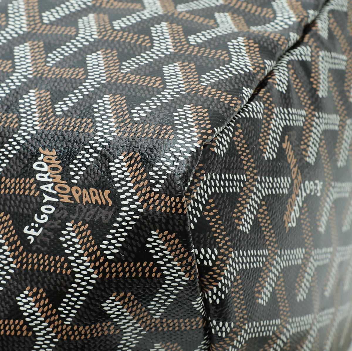 Goyard Noir Saint Louis PM Bag