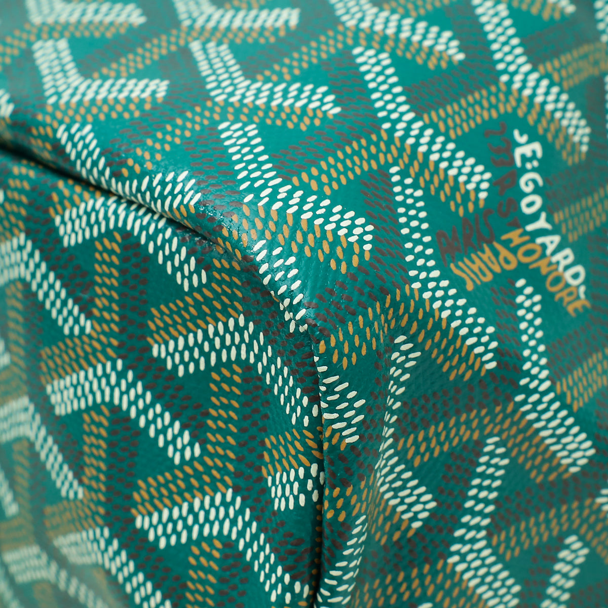 Goyard Green Goyardine Saint Louis PM Bag