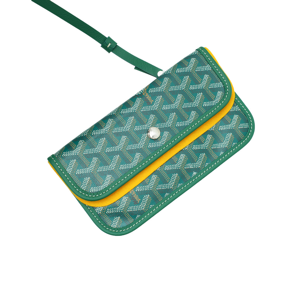 Goyard Green Goyardine Saint Louis PM Bag