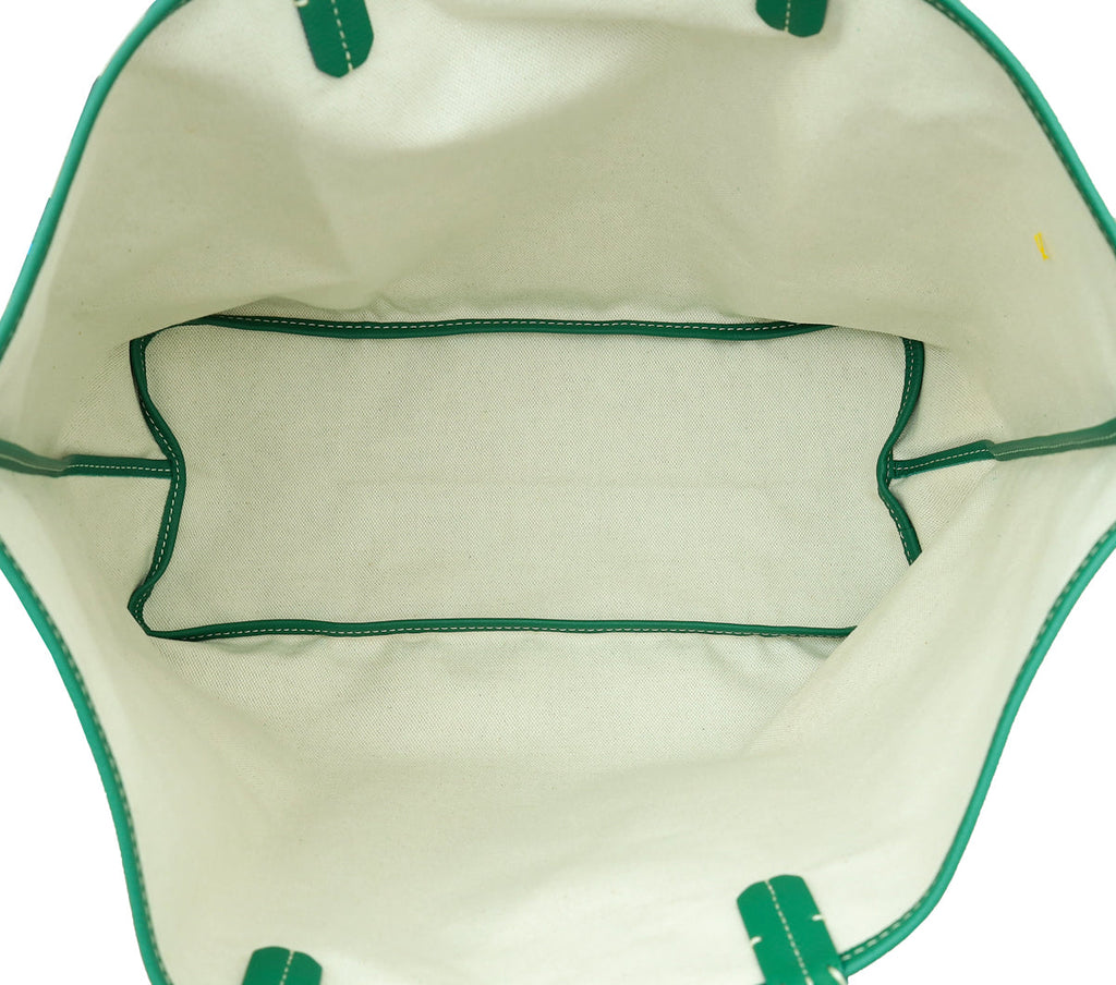 Goyard Green Goyardine Saint Louis PM Bag