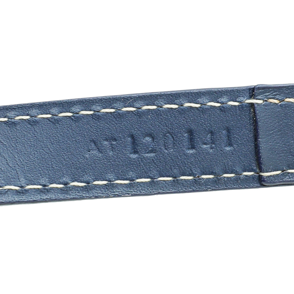 Goyard Blue Goyardine Bellechasse PM Bag