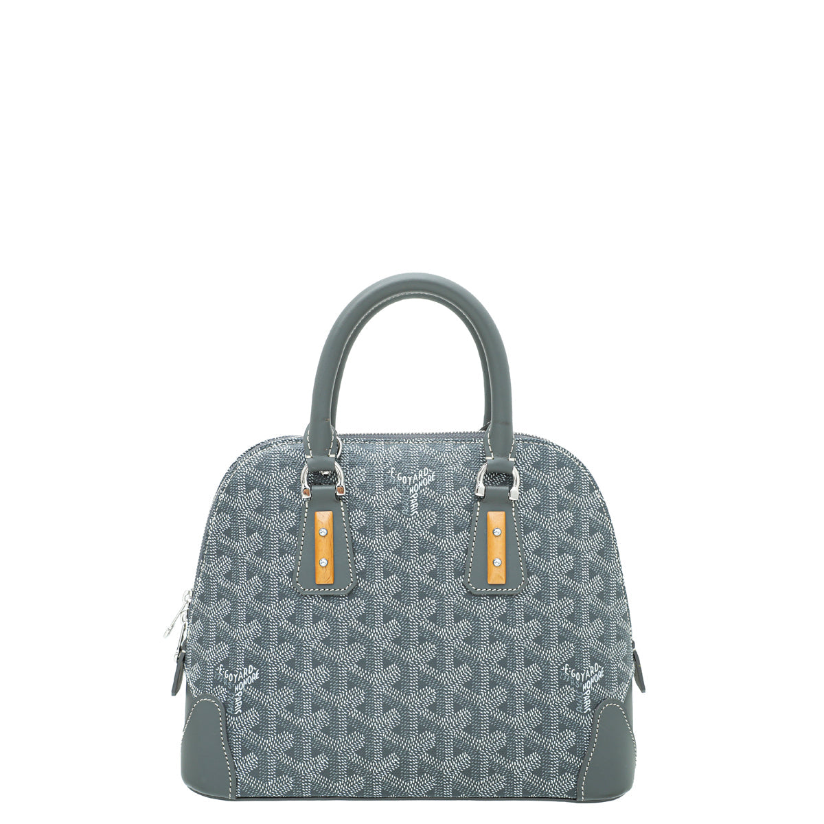Goyard Grey Goyardine Sac Vendome Mini Bag