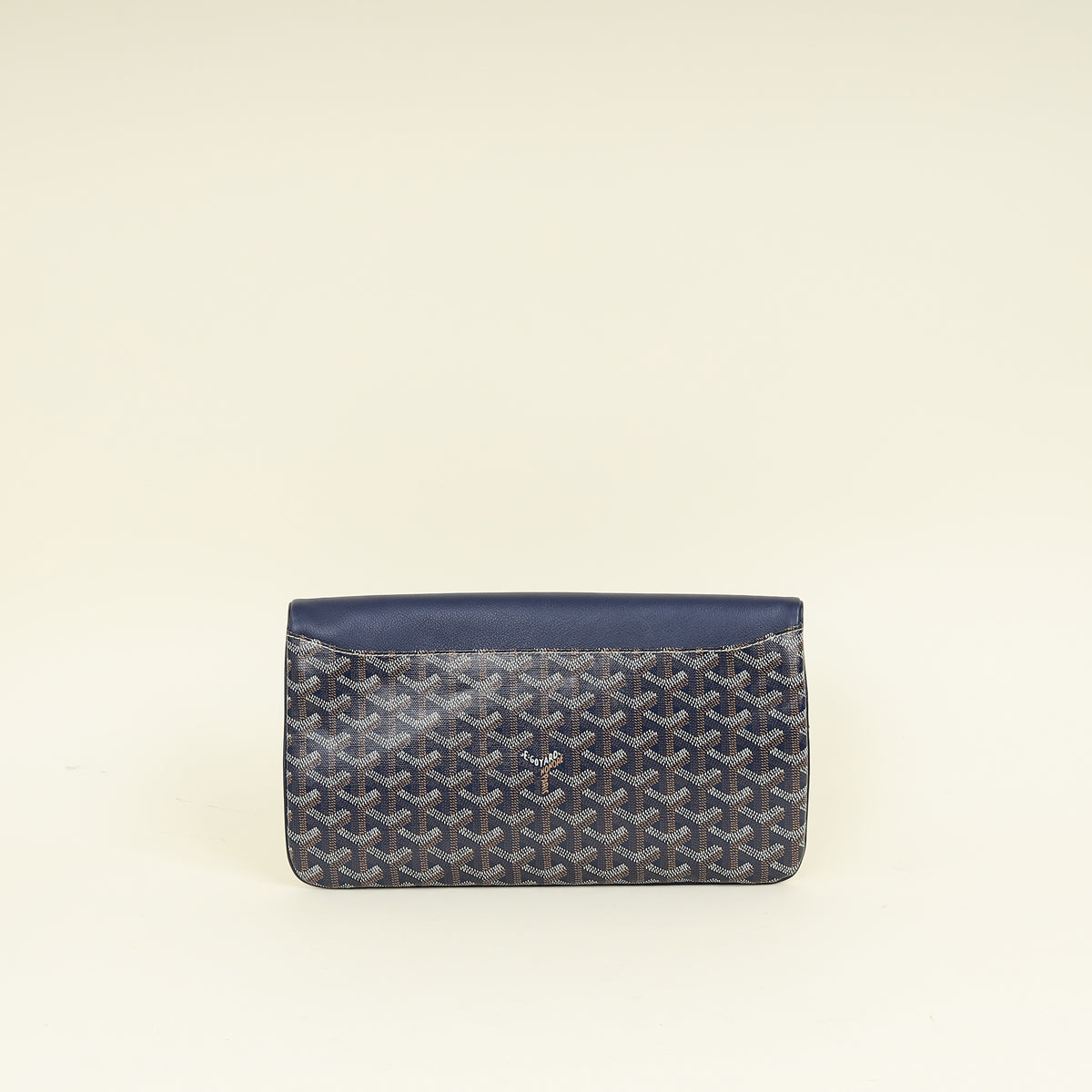 Goyard Navy Sainte Marie Soft MM Clutch
