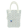 Goyard Bicolor L.E Goyardine Poitiers Tote Claire Voie Mini Tote Bag