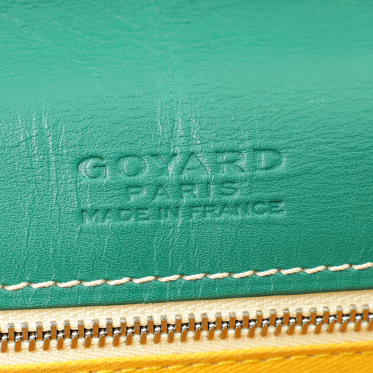 Goyard Green Goyardine Belvedere MM Bag