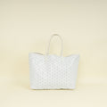 Goyard White Goyardine Saint Louis PM Bag