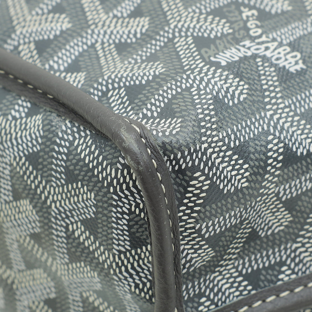 Goyard Grey Goyardine Mini Anjou Reversible Bag