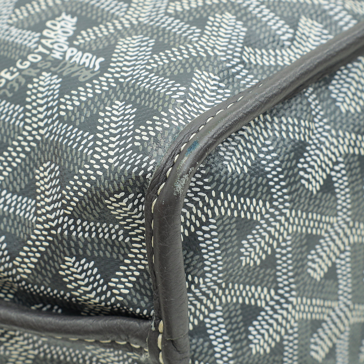 Goyard Grey Goyardine Mini Anjou Reversible Bag