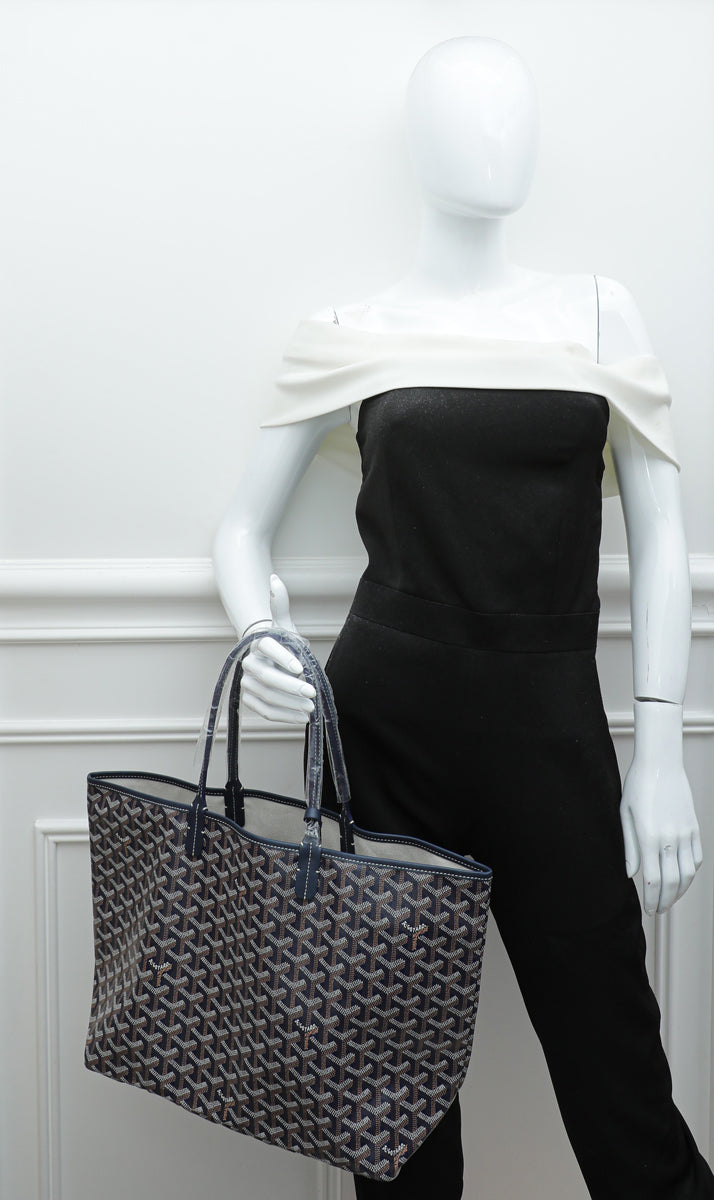 Goyard Blue Saint Louis PM Bag