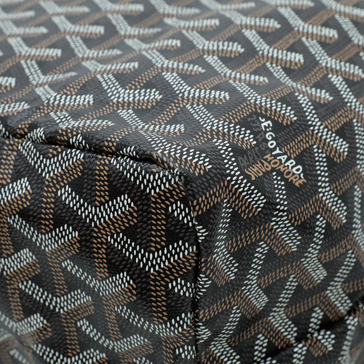 Goyard Black Saint Louis PM Bag
