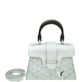 Goyard Silver Goyardine Saigon Souple Mini Bag