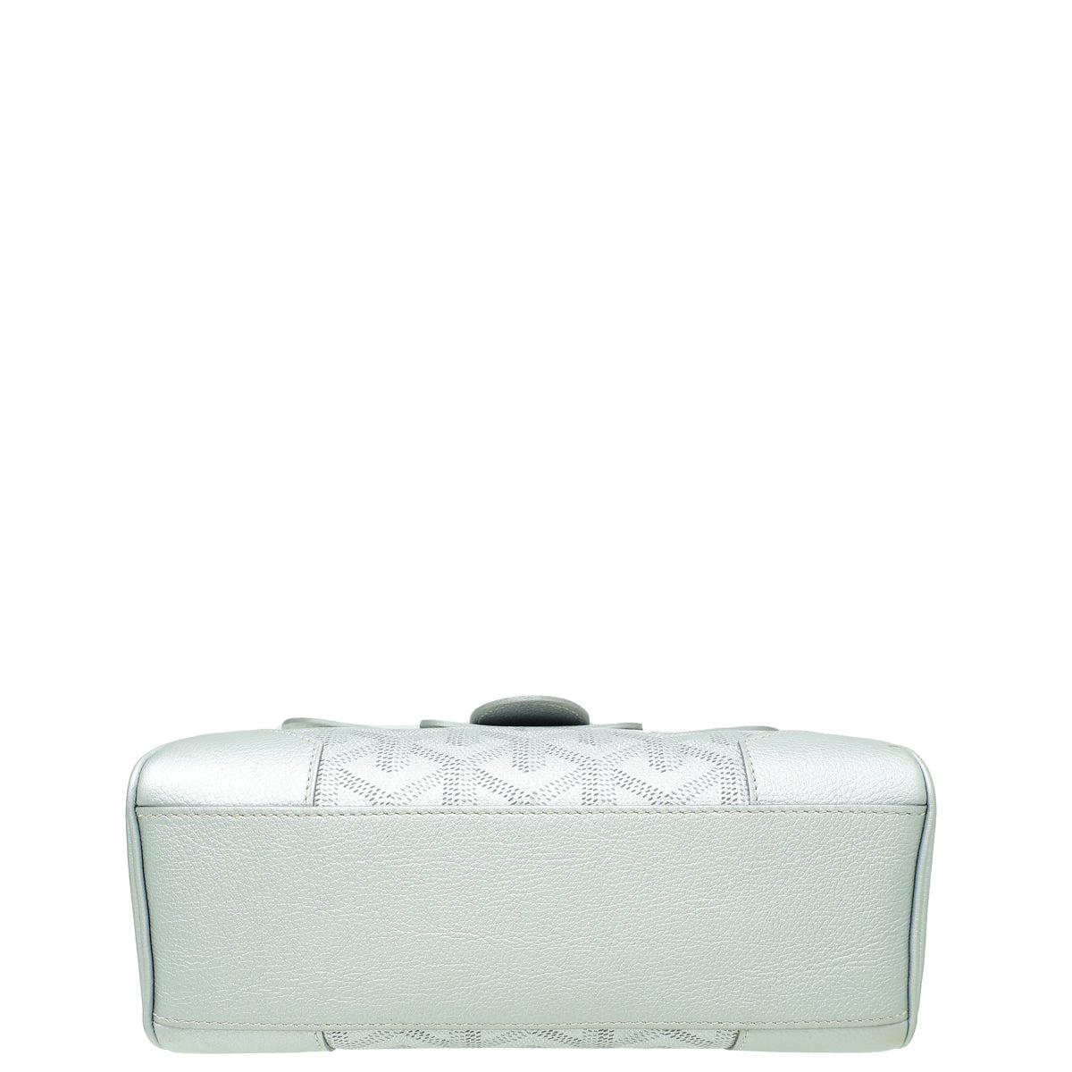 Goyard Silver Goyardine Saigon Souple Mini Bag