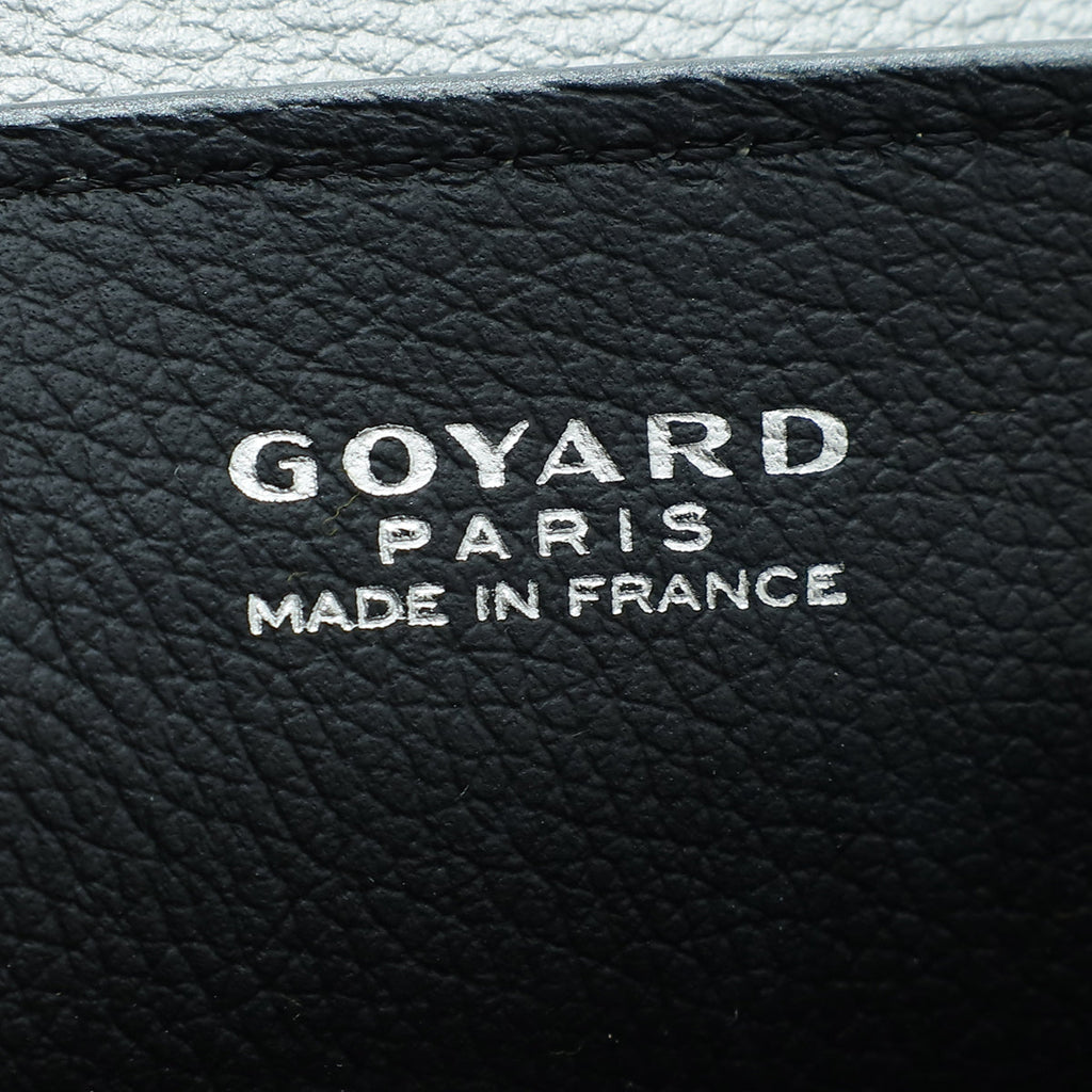 Goyard Silver Goyardine Saigon Souple Mini Bag