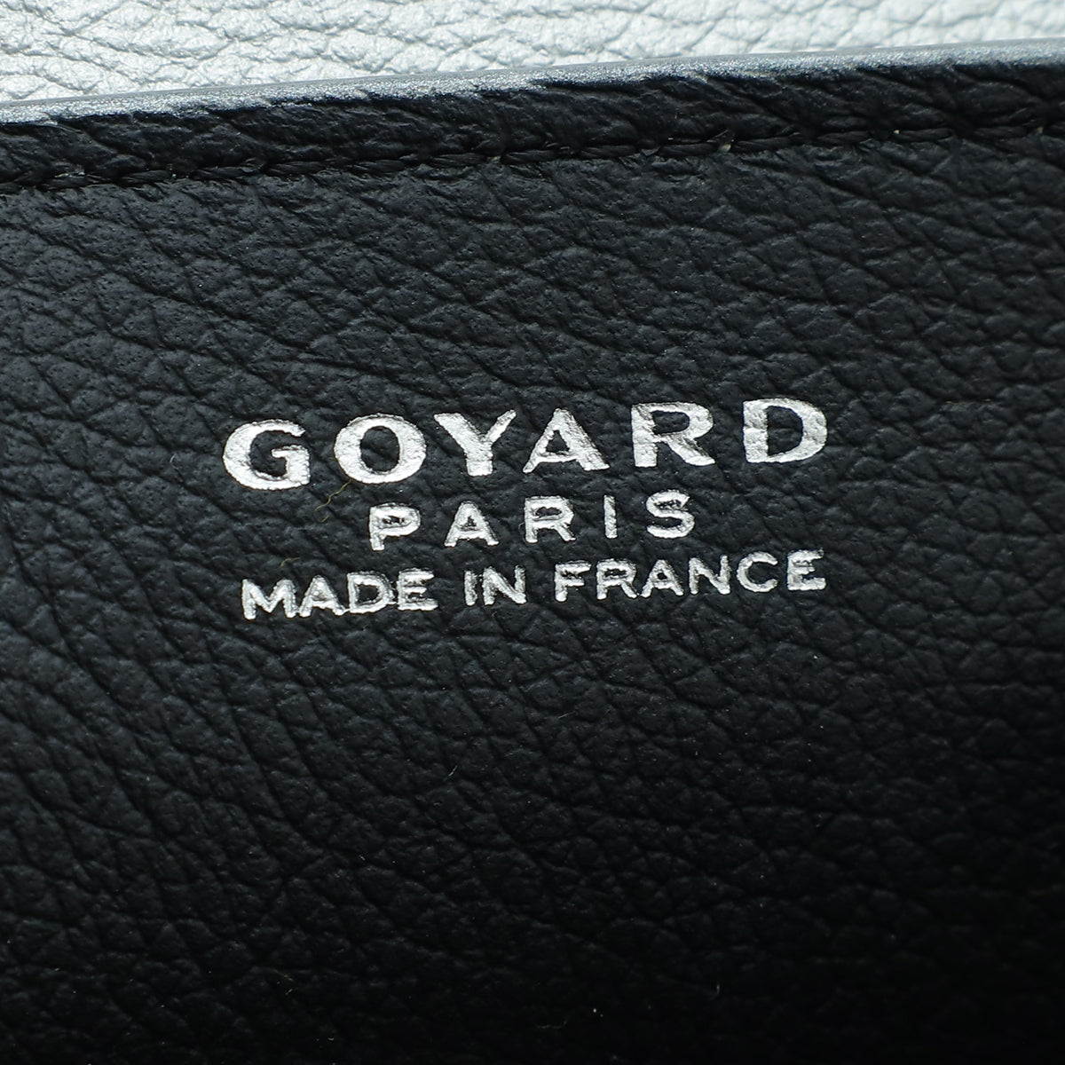 Goyard Silver Goyardine Saigon Souple Mini Bag