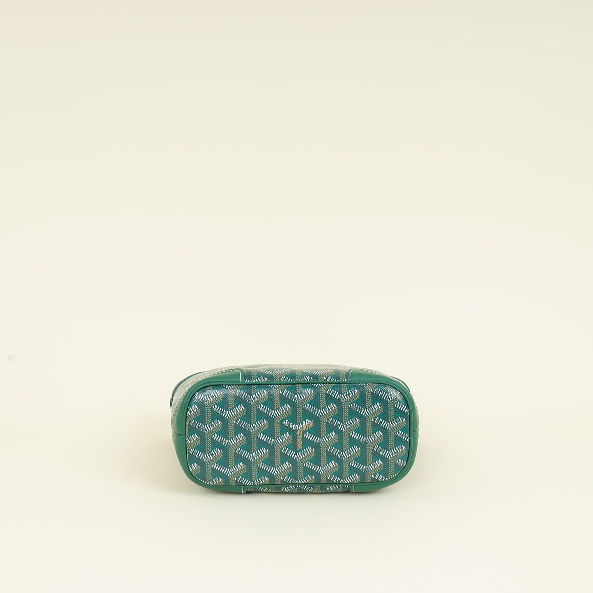 Goyard Green Goyardine Beluga Mini Bag