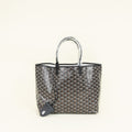 Goyard Black Saint Louis PM Bag W/ Croc Universel Fastening