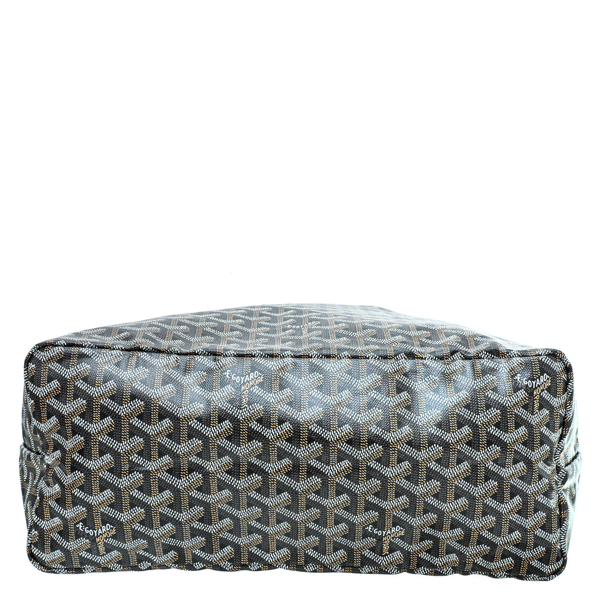 Goyard Black Goyardine Saint Louis PM Bag