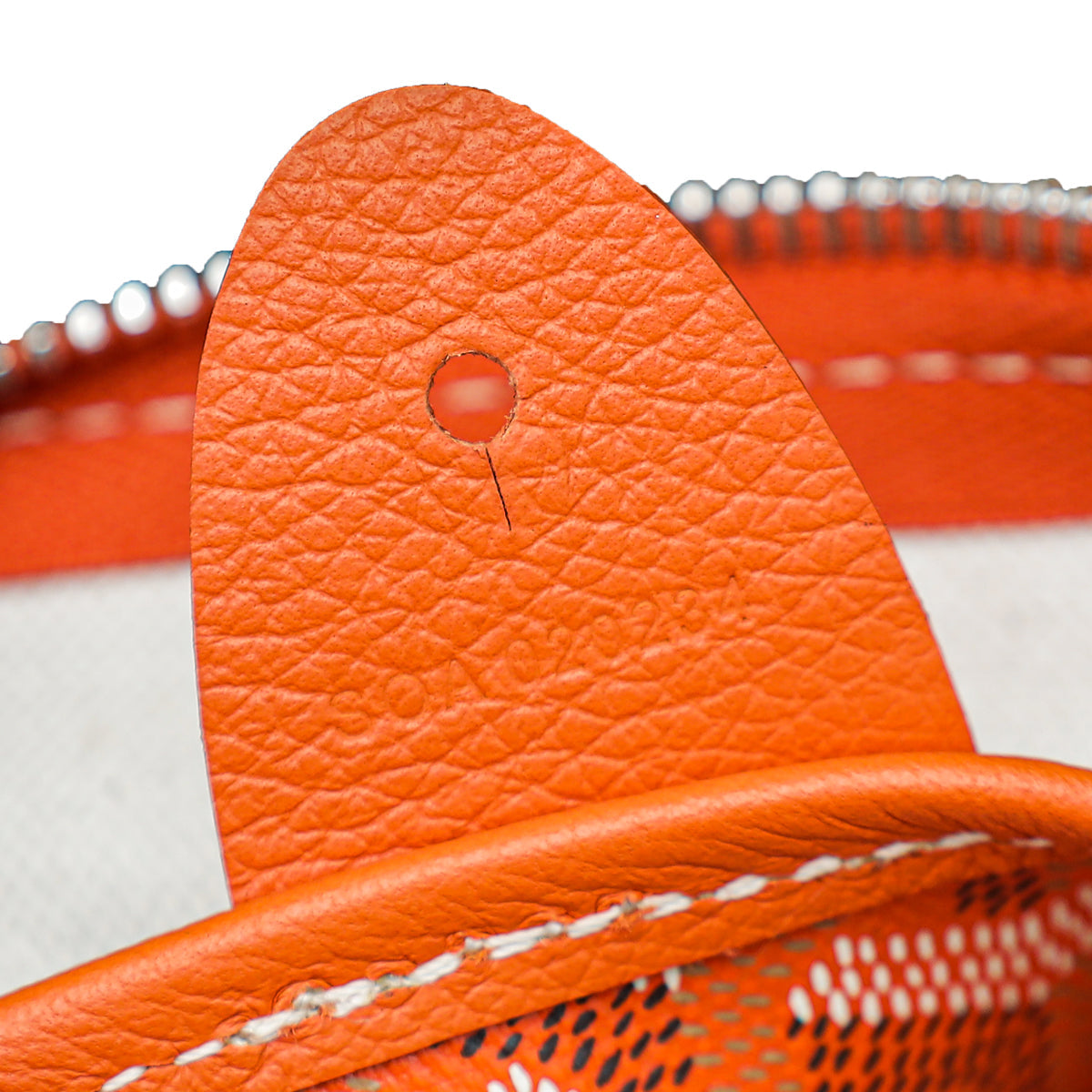Goyard Orange Goyardine Artois MM Bag