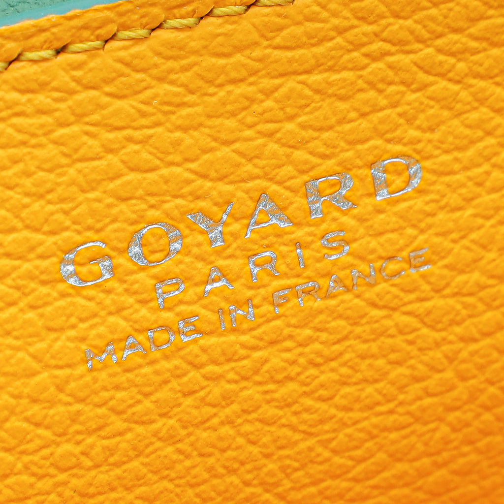Goyard Green Goyardine Saigon Souple Mini Bag