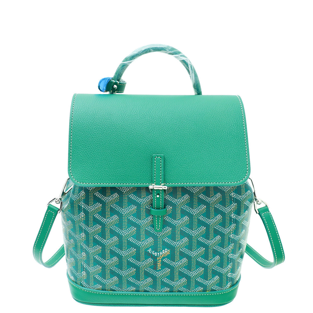Goyard Green Goyardine Sac Alpin Mini Backpack Bag