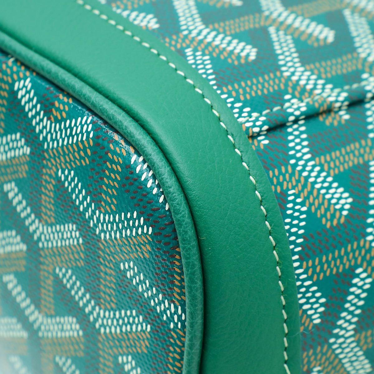 Goyard Green Goyardine Sac Alpin Mini Backpack Bag