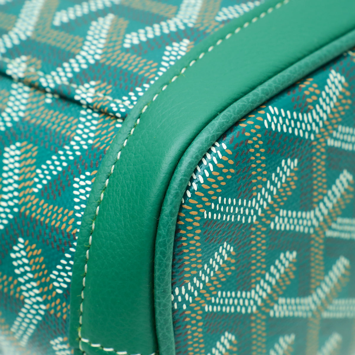 Goyard Green Goyardine Sac Alpin Mini Backpack Bag