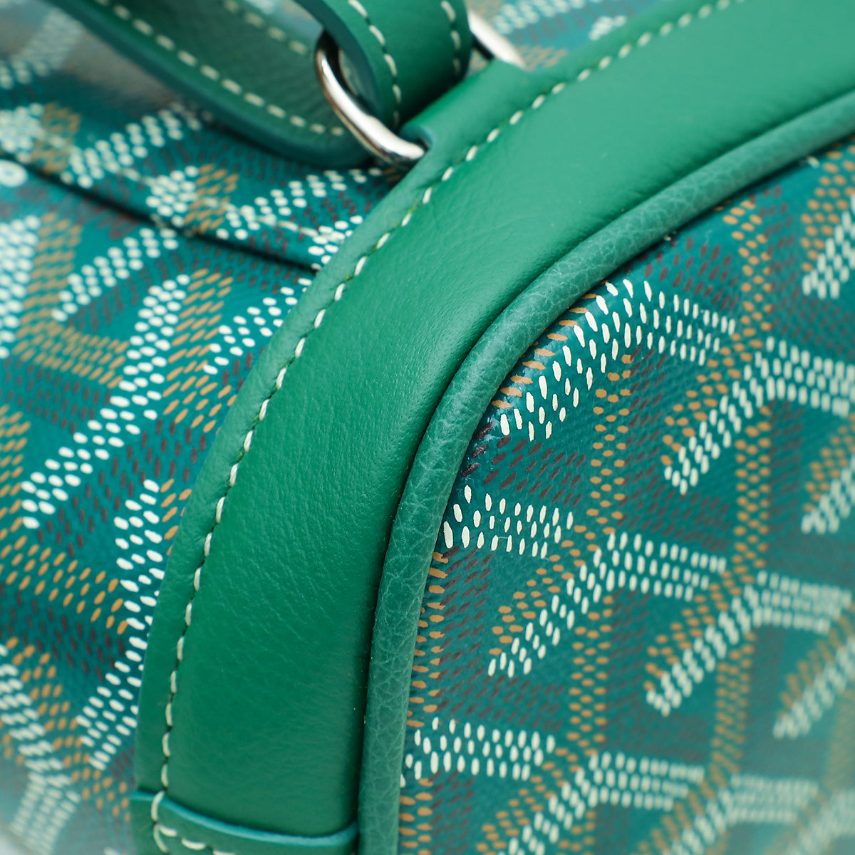Goyard Green Goyardine Sac Alpin Mini Backpack Bag