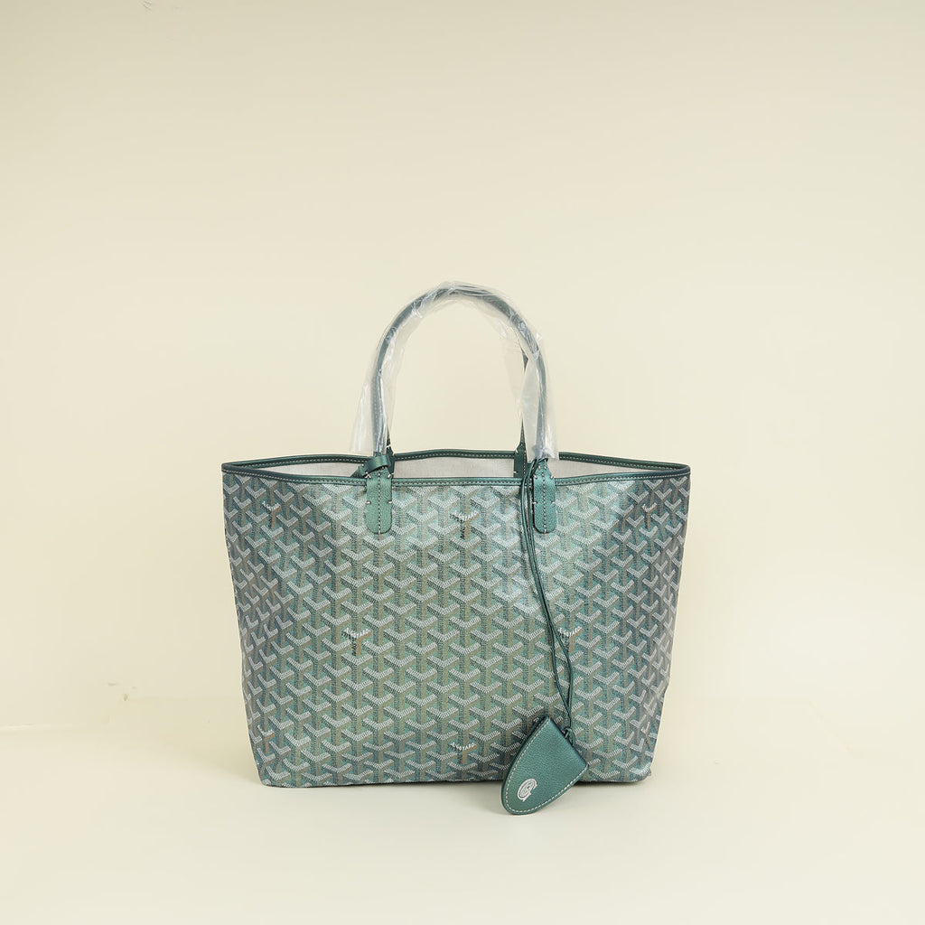 Goyard Pearly Green Limited Edition 2024 Pearly Goyardine Saint Louis PM Bag