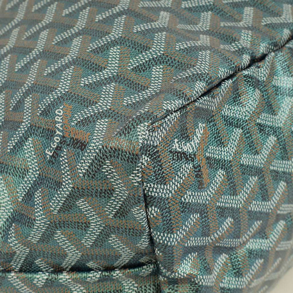 Goyard Pearly Green Limited Edition 2024 Pearly Goyardine Saint Louis PM Bag