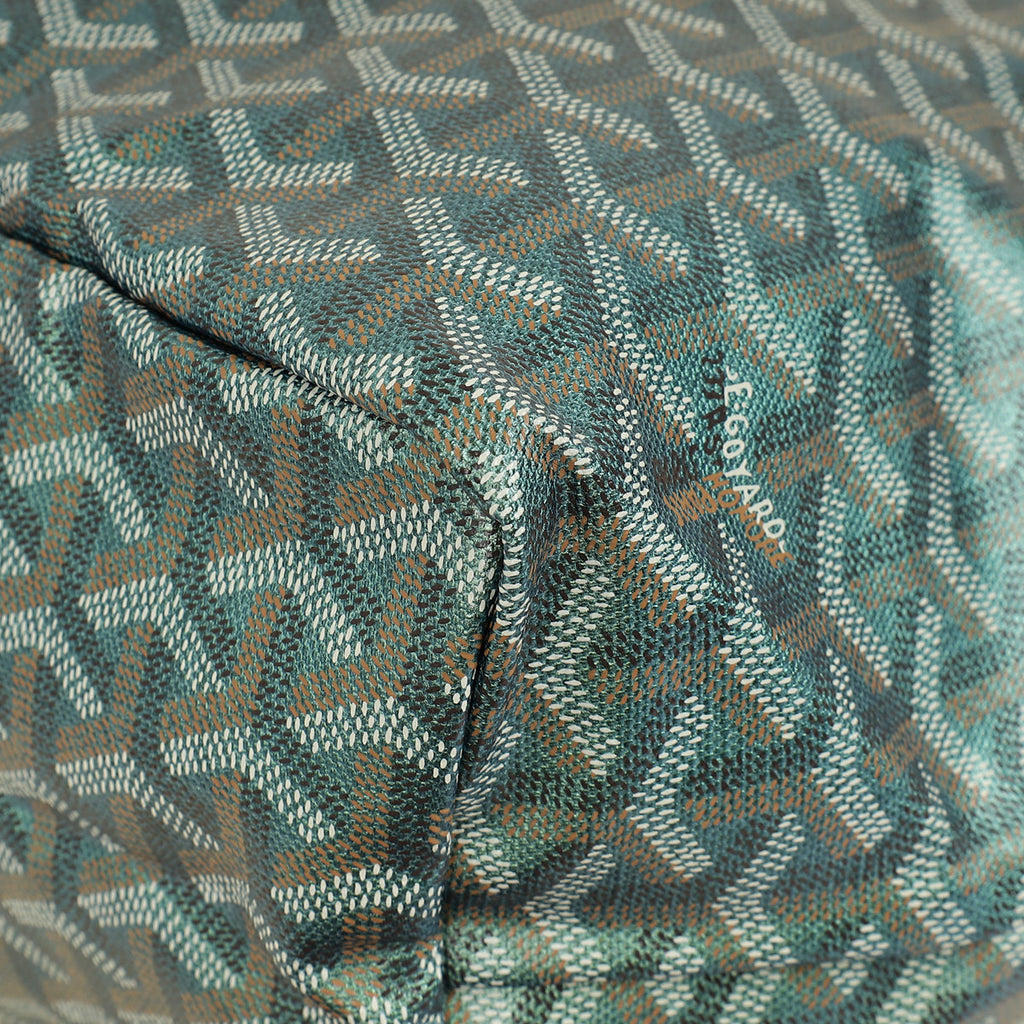 Goyard Pearly Green Limited Edition 2024 Pearly Goyardine Saint Louis PM Bag