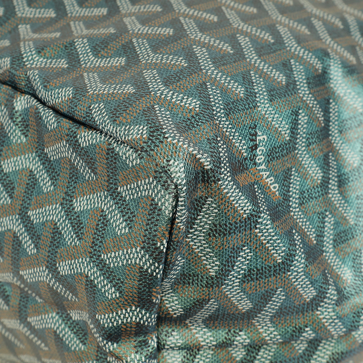 Goyard Pearly Green Limited Edition 2024 Pearly Goyardine Saint Louis PM Bag