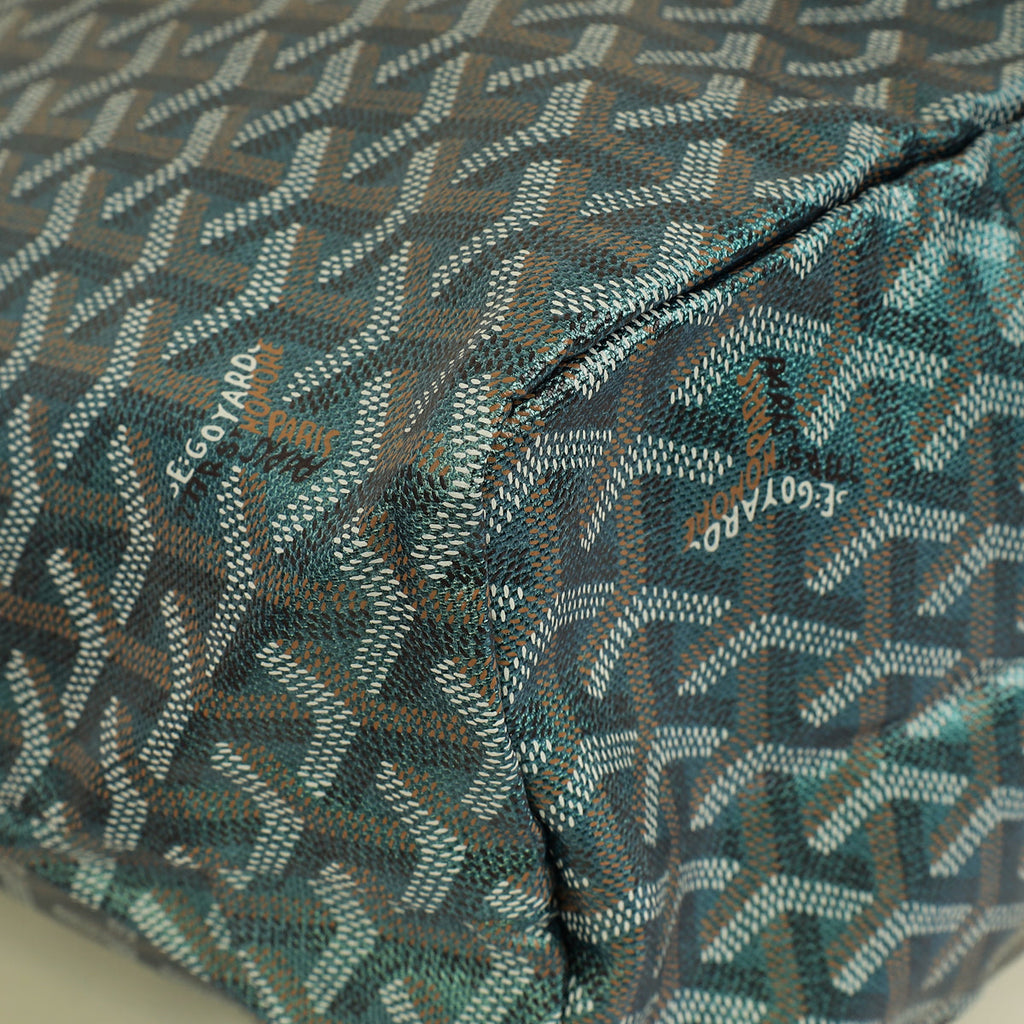 Goyard Pearly Green Limited Edition 2024 Pearly Goyardine Saint Louis PM Bag