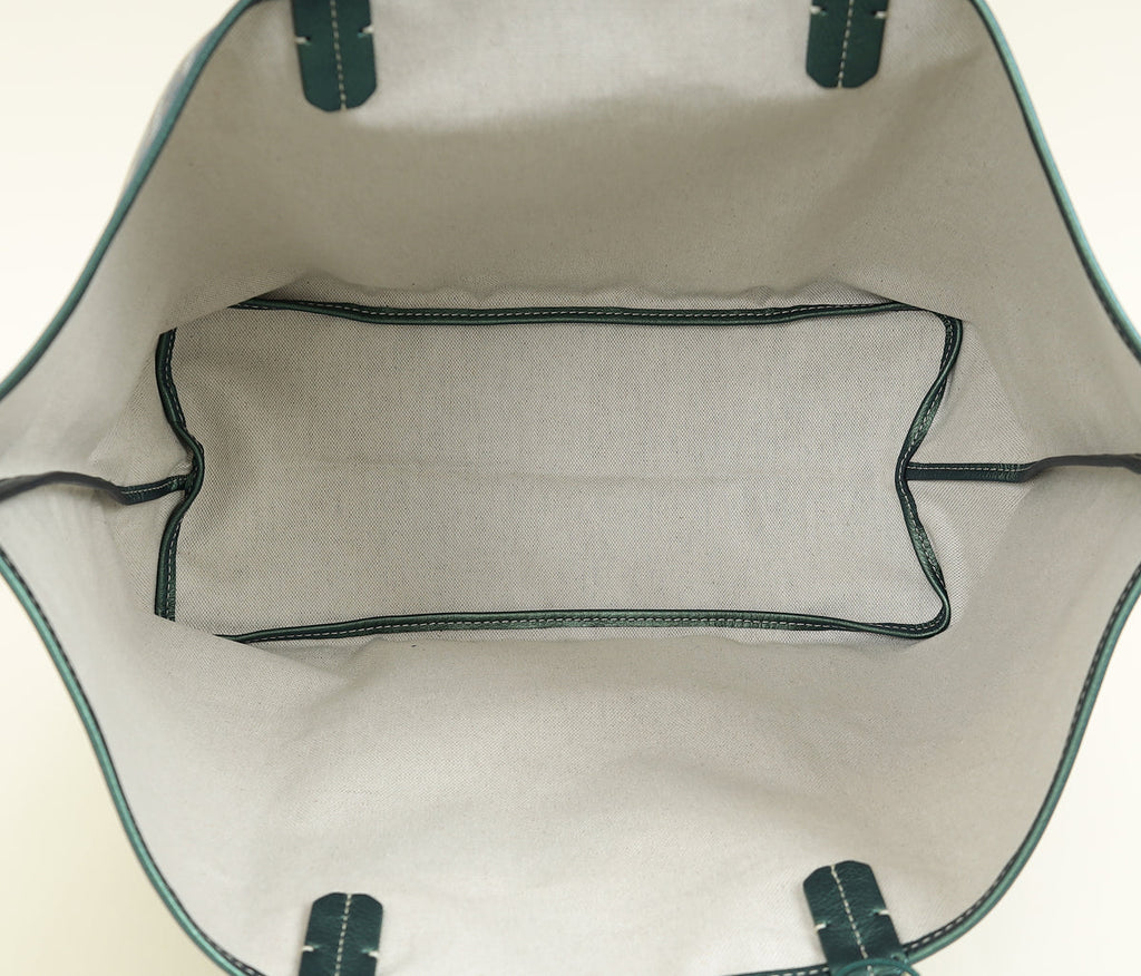 Goyard Pearly Green Limited Edition 2024 Pearly Goyardine Saint Louis PM Bag