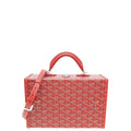 Goyard Red Goyardine Grand Hotel Trunk PM Bag